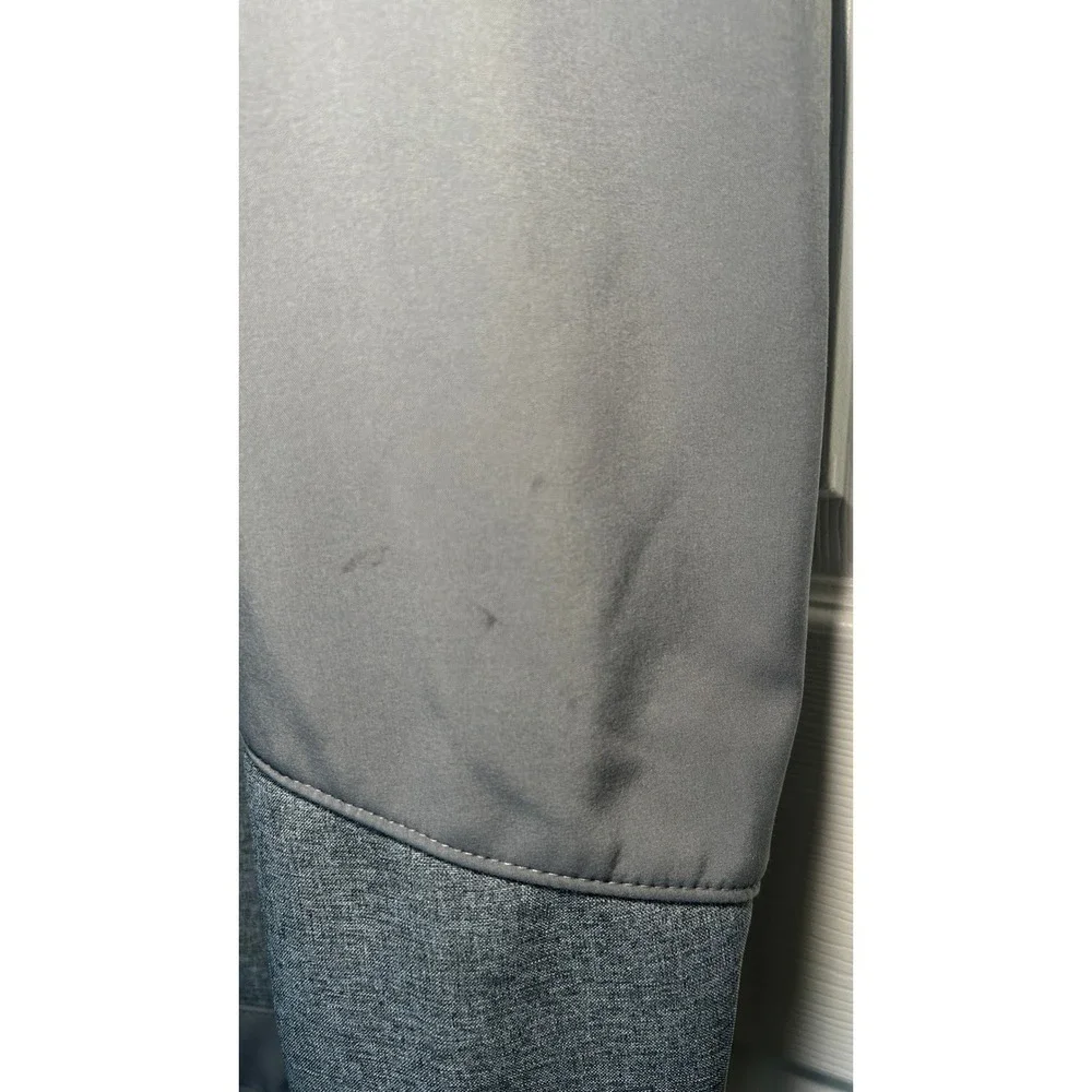 The North Face Softshell‎ Jacket Men's Small Gray Hooded Full Zip Windproof